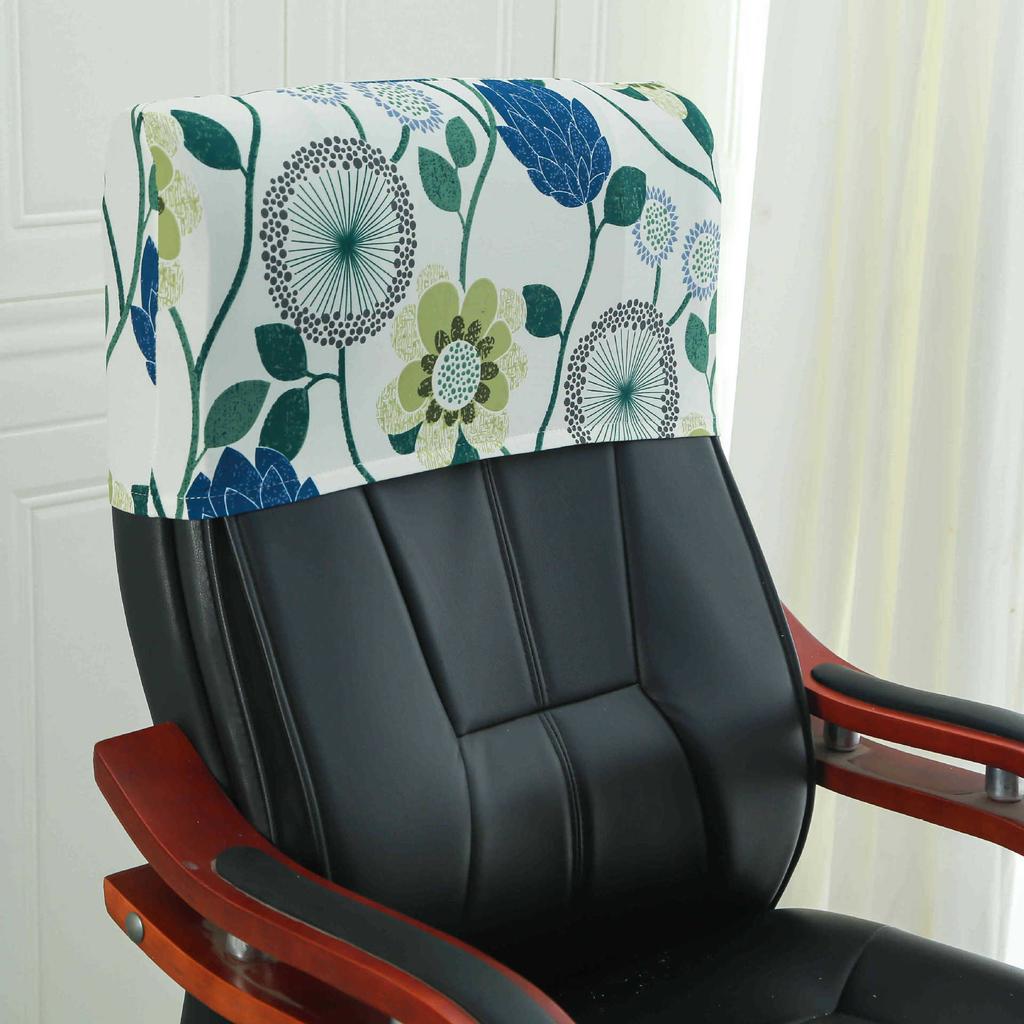 Эластичный чехол для подушки на кресло Boss Chair, чехол для офисного кресла, чехол для подушки на вращающееся кресло, подушка на компьютерное кресло, пылезащитный чехол для головы