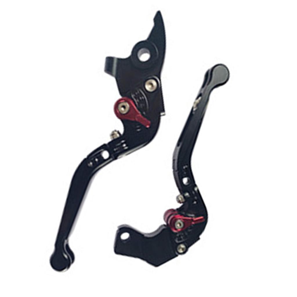 Easy Install foldable Brake & Clutch Levers Foldable Motorcycle Brake & Clutch Levers Simple Installation for Motorbike