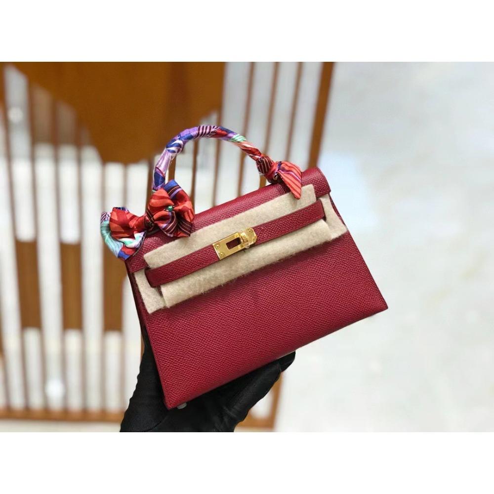 Euli Портативная цепочка-веревка второго поколения Пятизолотая пряжка с одним листом Мини-стиль для ношения через руку Женская сумка Замок с пряжкой