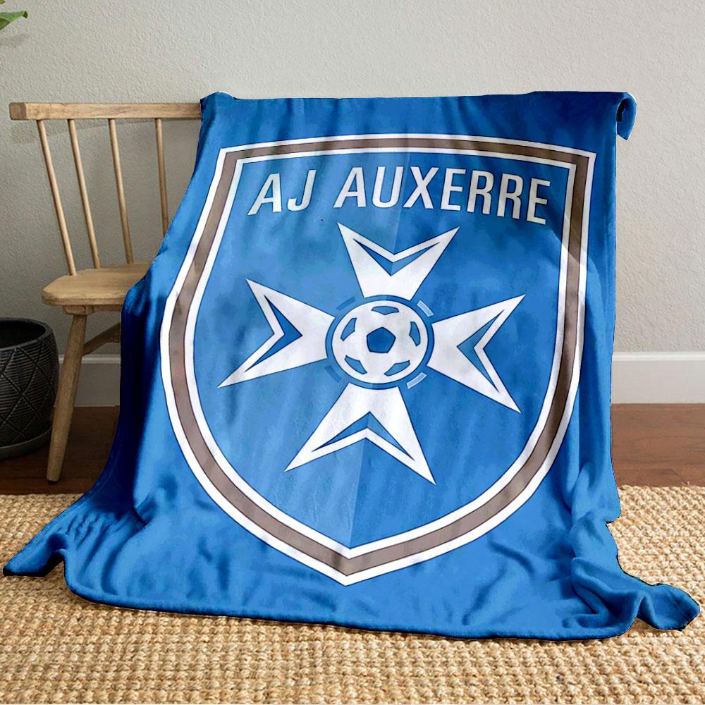 AJ Auxerre Logo Blanket for all seasons blanket lunch break throw gift