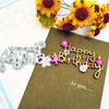 1pc Happy Birthday Words Metal Cutting Dies Stencil Scrapbooking Photo Album Embossing Paper Cards