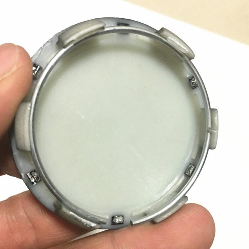 Центральная заглушка колесного диска Mercedes 60 мм - Черная