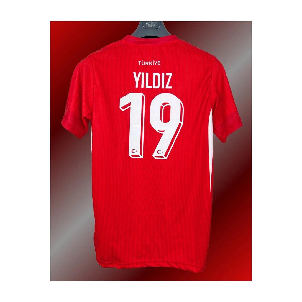 Trkiye Euro 2024 Kenan Yldz Red Adult Jersey (red)