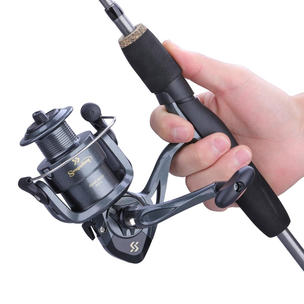 Fishing Reel 1000-4000 6BB Light Weight Ultra Spinning Left/right Fishing Wheel for Carp Fishing