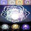 Multicolor Crystal Modern Chandelier Ceiling Light LED Energy Saving Bright Lamp for Living Room