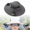 Bucket Cap with Cooling Feature and Solar Fan for Fishing