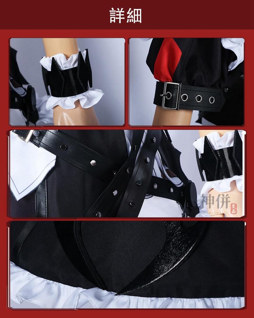 Эллен Джо Косплей с париком Виктория Кайсэй Zenless Zone Zero Косплей Костюм Полный комплект Костюм Взрослый Костюм Культурный фестиваль Эллен Джо Косплей Джо