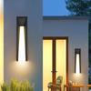 Outdoor Wall Lamp LED Black Lighting Exterior Light Fixtures AC110 220V Porch Lights Wall Mounted Garden Lamp for Patio Entryway