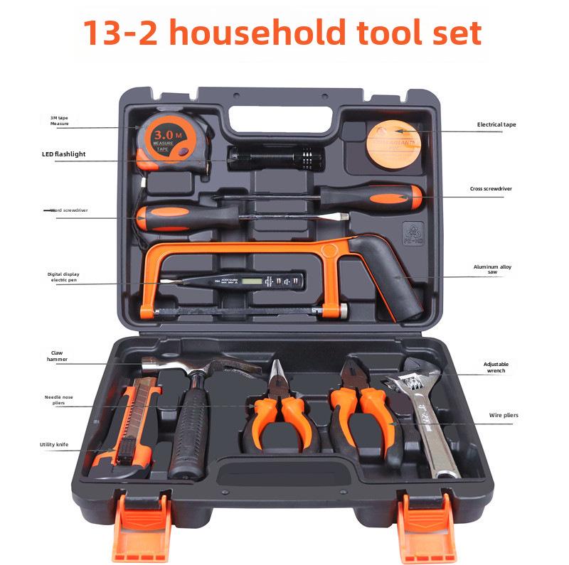 Набор бытовых электро- и ручных инструментов: Комплексный набор для деревообработки и ремонта