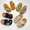 Birkenstock Детские закрытые Crocs для улицы с мягкой подошвой: Ленивые противоскользящие износостойкие полутапочки