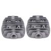G1/2In G3/8In Female Threaded Metal Cylinder Head Fit For Air Compressor