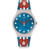 Swatch ANAVAH SUOT101 Watch, Officially Imported, Blue