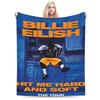 Пледы Billie's Hit Me Hard And Soft Флис Весна Осень Многофункциональные Теплые Пледы для Кровати Путешествий Постельное Белье Пледы