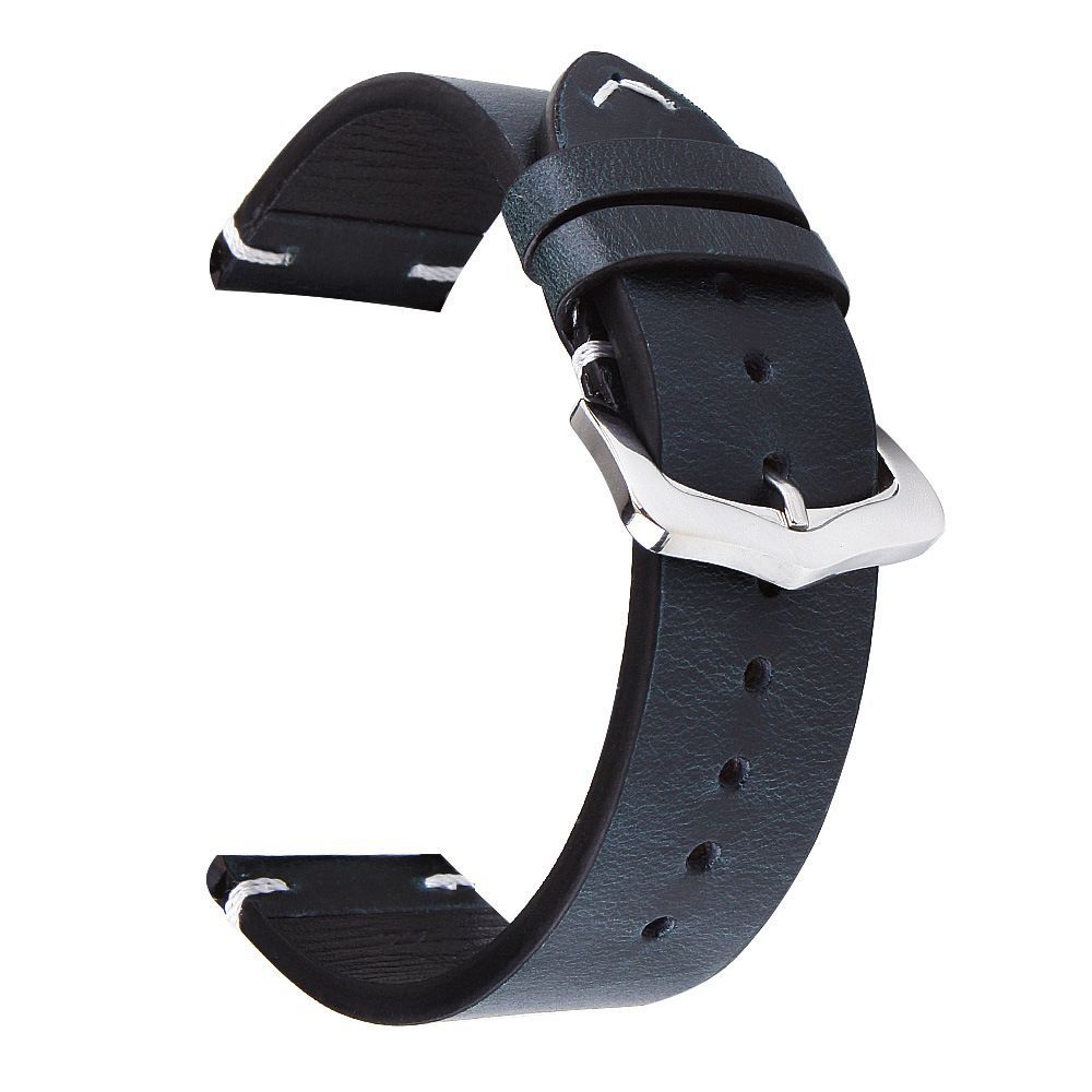 Винтажный ремешок для часов из натуральной кожи - Верхний слой воловьей кожи Быстросъемный Универсальный ремешок для часов для Panerai Ремешок для умных часов 18 мм 19 мм 20 мм 21 мм 22 мм