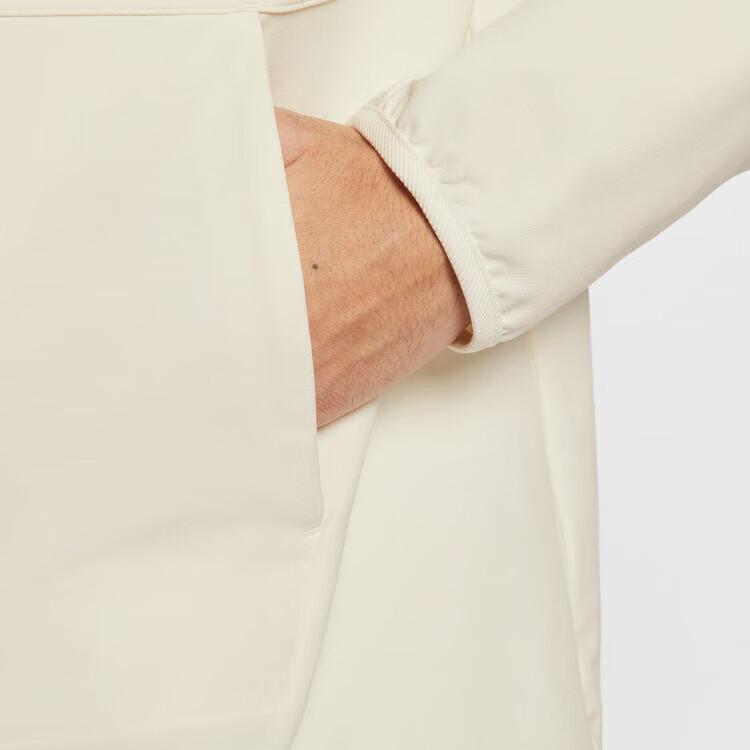 Nike Jackets Men's Ecru Hooded Moderate Other IM9359-133