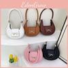 Color Solid Simple Gold Bow Decoration Women Casual Shoulder Bag For Use Daily