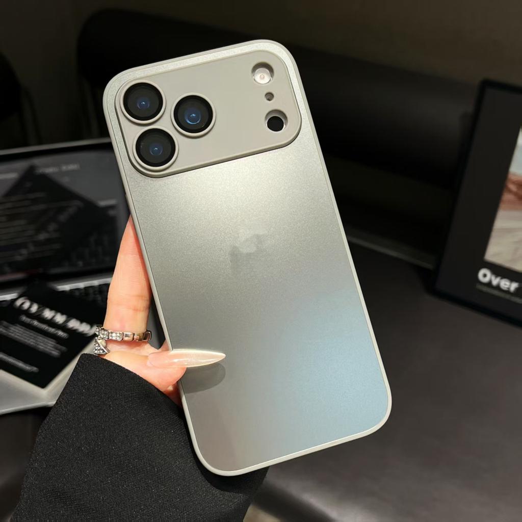 Применимо к чехлу для мобильного телефона iPhone17promax Apple 16 оригинальный цвет AG матовый 15 с пленкой для объектива 14 защитный чехол