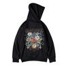 M-8XL American Retro Style Oil Painting Style Men's Warm Top Loose Slimming Hoodie