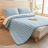 Waterproof  Mattress Pad Antibacterial and Mite-proof Bed Mat Non-Slip Mattress Cover Waterproof Thicken Quilted Bedspreads(No Pillowcases )