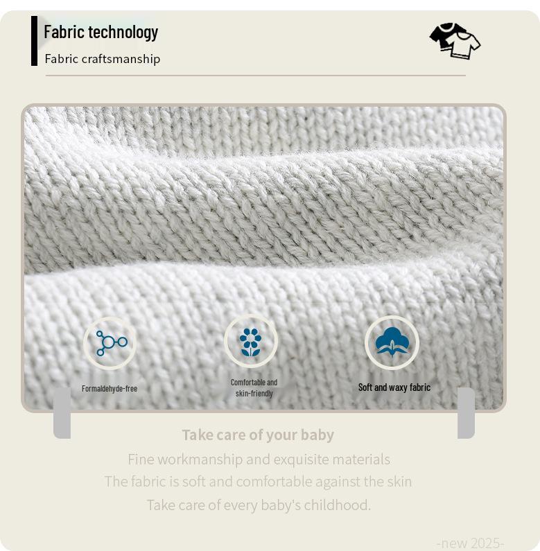 Детский кардиган без рукавов в корейском стиле на осень 2025 года: Уютный, приятный к коже вязаный жилет для девочек