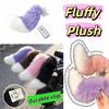 Rechargeable Sound Activated Moving Tail Fluffy Plush Plush Wagging Tail  Electric Bicycle