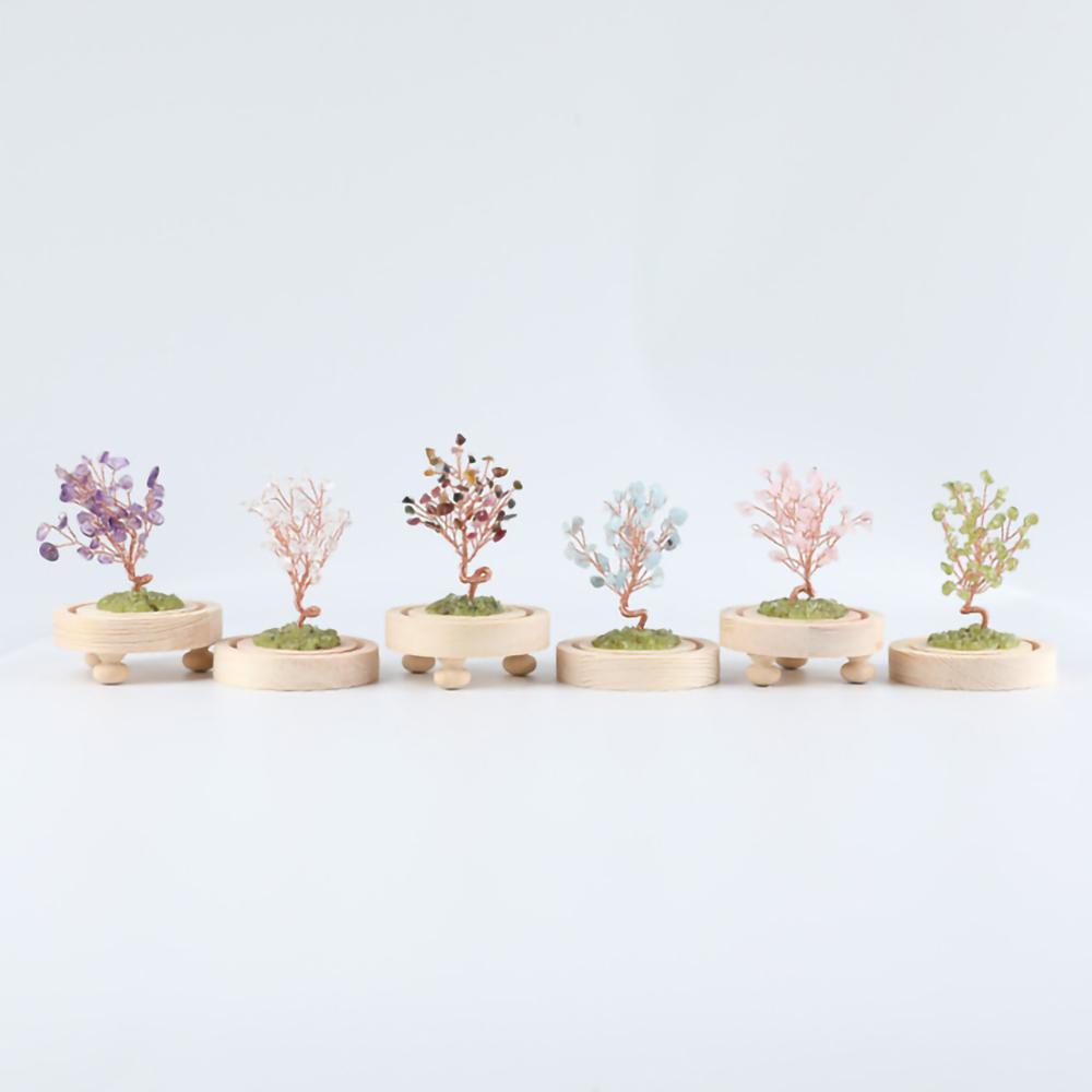 Creative Crystal Ornaments Statuettes Sculpture Birthday Gifts Opening Gifts Crystal Crafts Crystal Tree Home Decoration