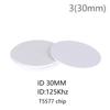 5Pcs Id125Khz Ic 13.56Khz Rfid Tags T4100 T5577 Writable Stickers Cards