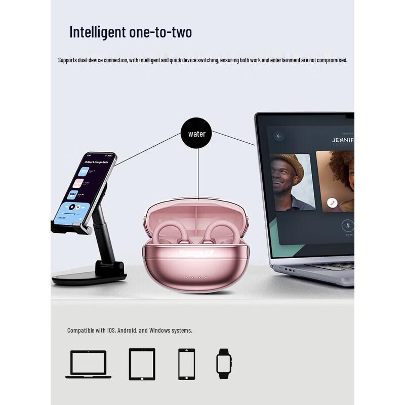 Bluetooth-наушники Newsmy A50 с зажимом для уха