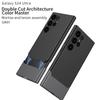 Чехол для Samsung Galaxy S24 Ultra Plus, ультратонкий приятный для кожи матовый контрастный цветной объектив, противоударный защитный твердый чехол