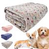 1PC Pet Dog Puppy Winter Blankets Flannel Throw Warm and Cozy for Small Medium Large Pet Dog Cat