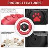 Extreme Tough Dog Chew Toys Extra Durable Dog Squeaky Toys for Medium Breed, Indestructible Nylon Dog Toys for Large Dogs, Keep Dogs Busy