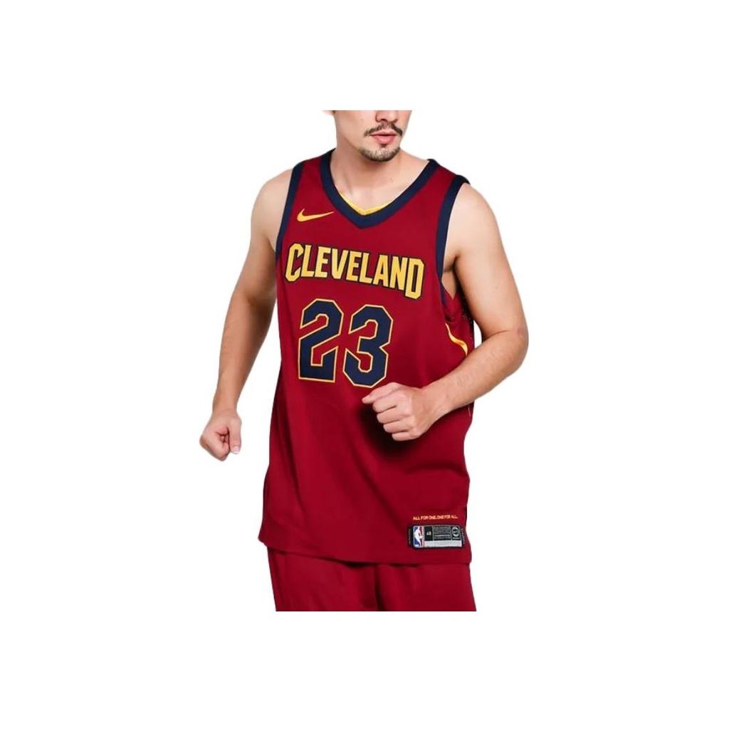 Nike Ограниченная серия баскетбольной майки NBA Cavaliers LeBron James Sports без рукавов из полиэстера с дышащей текстурой, версия игрока AU 863018-677