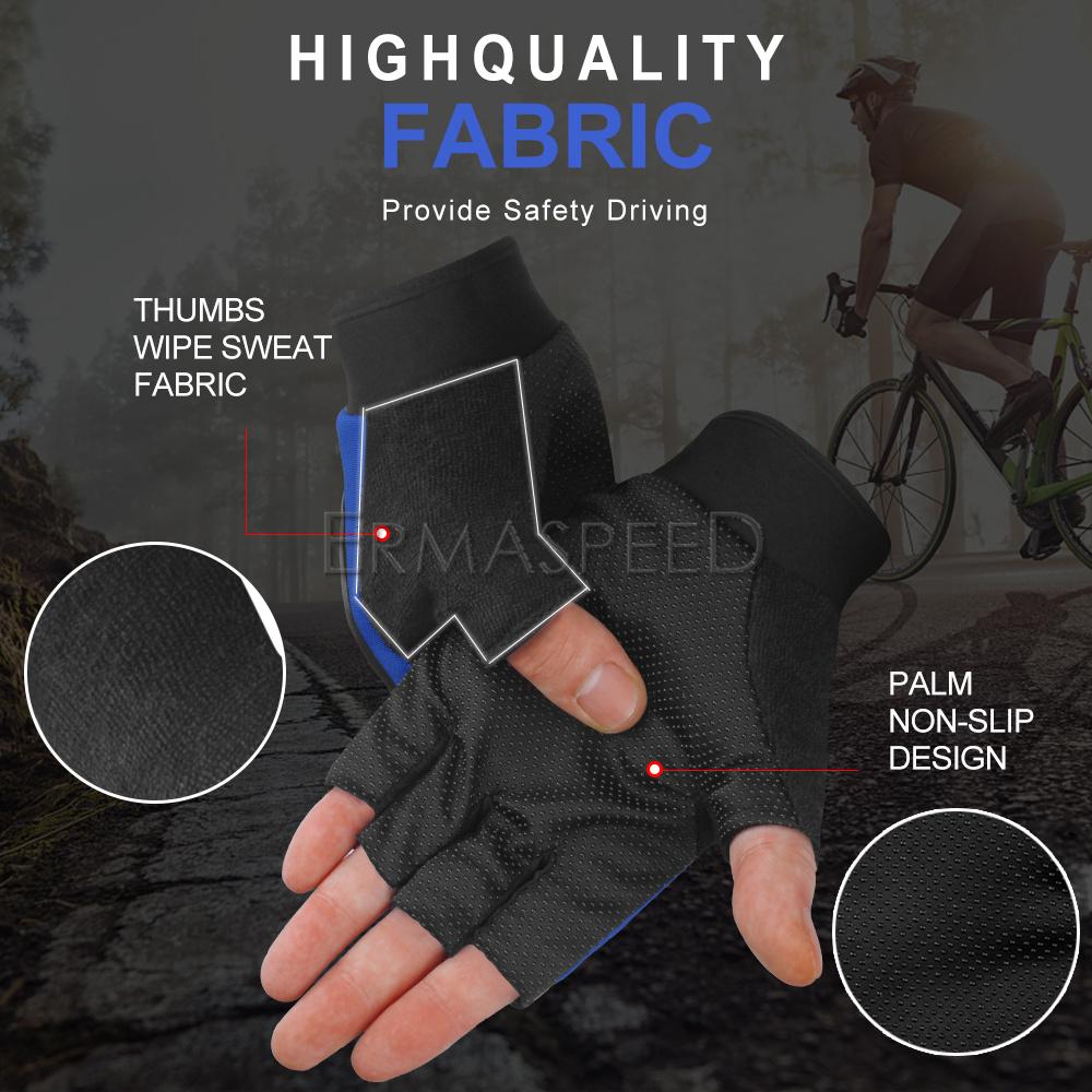 Мотоциклетные перчатки без пальцев, летние дышащие защиты суставов пальцев, защитное снаряжение для мотоспорта, гонок на мотоцикле, половина пальца