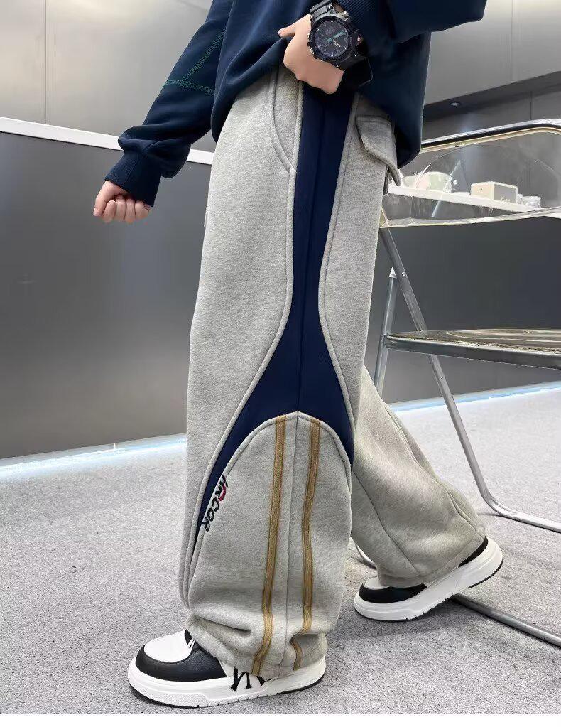 Теплые вельветовые штаны для мальчиков - Универсальные повседневные штаны для детей (Зима/Весна/Осень 2026)