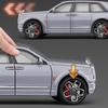 1/20 Scale Rolls Royce Cullinan Trailer RV Camping Van Diecast Model Alloy Metal Car Sound & Light Pull Back Home Display Ornament Boy