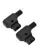 2pcs Male D Tap Connector Plug Kit for V Mount V Lock Battery DSLR Camera Battery Gold Mount Battery Camera Monitor