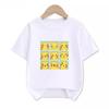 Potdemiel Summer New Pikachu Print Children's  T-Shirt, Boys and Girls, Comfortable and Breathable Children's T-Shirt
