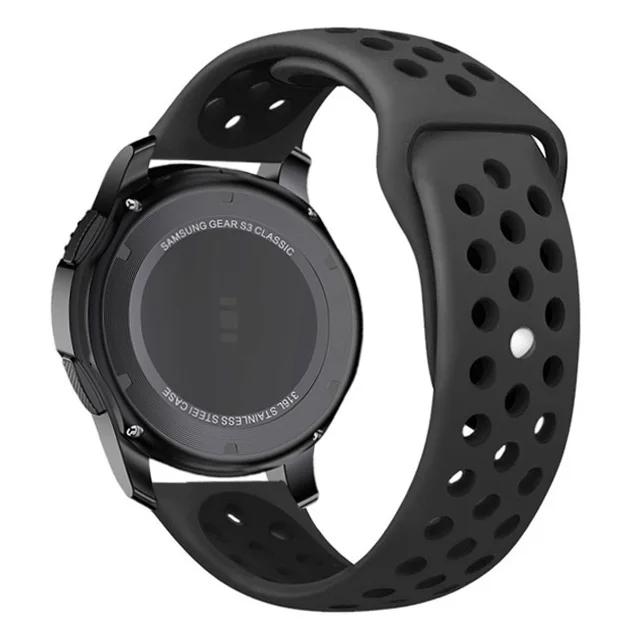 Силиконовый ремешок 20 мм 22 мм для Samsung Galaxy Watch 7 6 5 4 Classic 5pro/Gear S3 Браслет для Huawei Watch 4/3/GT5 4 2e 46 мм