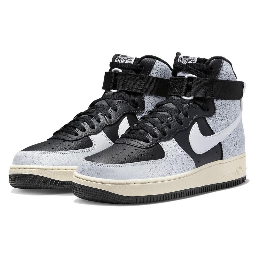 Nike Кроссовки унисекс Air Force 1 High 50 лет хип-хопа черно-белые цементно-серые FB2049-001