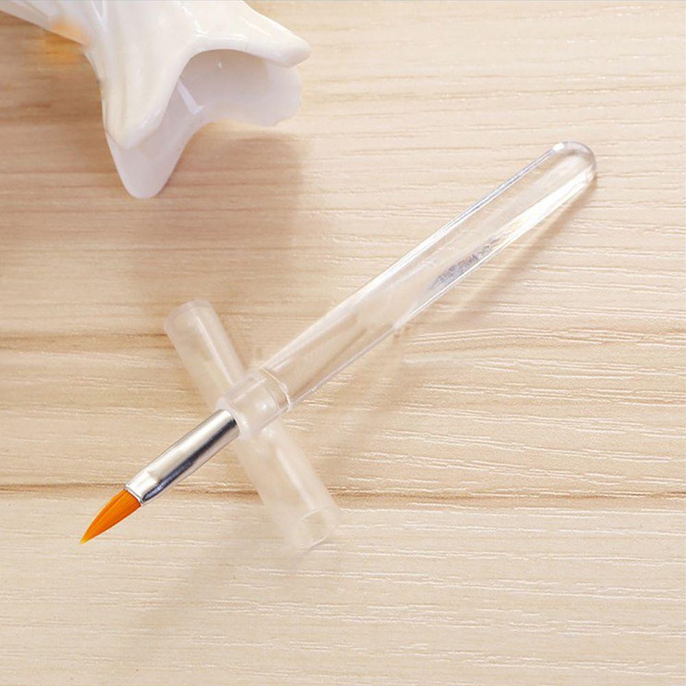 Hot sale Portable Crystal Handle Lipstick  Lip Brushes Applicator Flexible