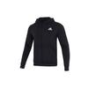 Essentials Knit Hoodie Jacket Men Outerwear Black GS1581