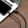 Baseus 1.8M Braided Lightning USB Cable - Black