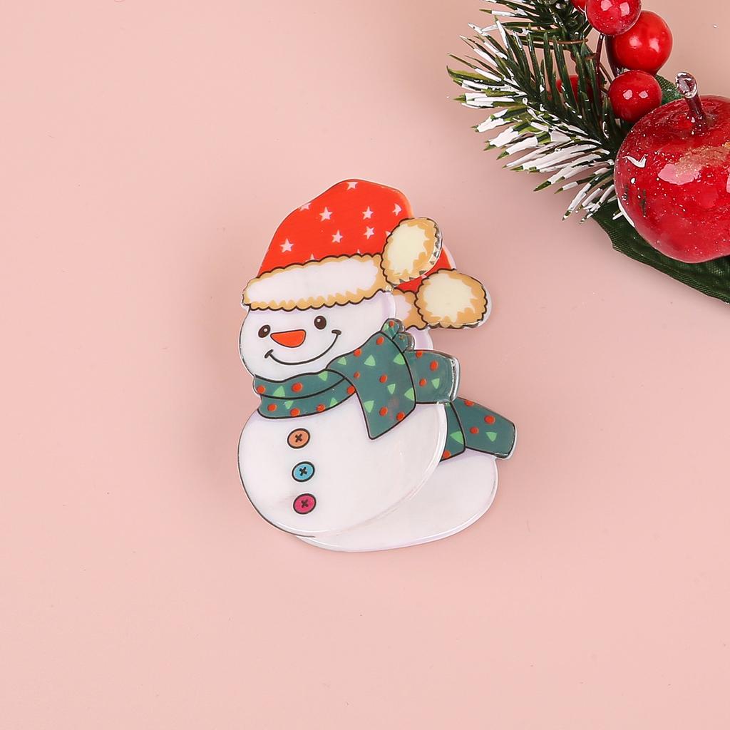 Cute Girls Christmas Hair Clips Elk Snowflake Hair Claws Clips Plastic Hairpins Girls Kids Christmas Party Hair Accessories