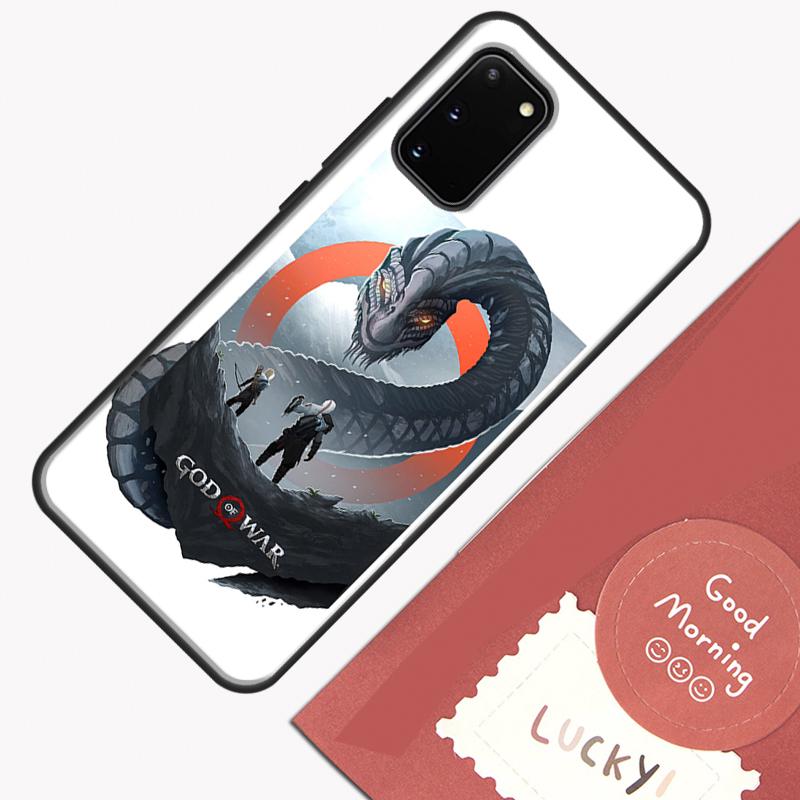 Чехол для телефона God of War для Samsung Galaxy S25 S26 Ultra S20 S21 S22 S23 S24 Plus S9 S10 S25 FE Защитный корпус