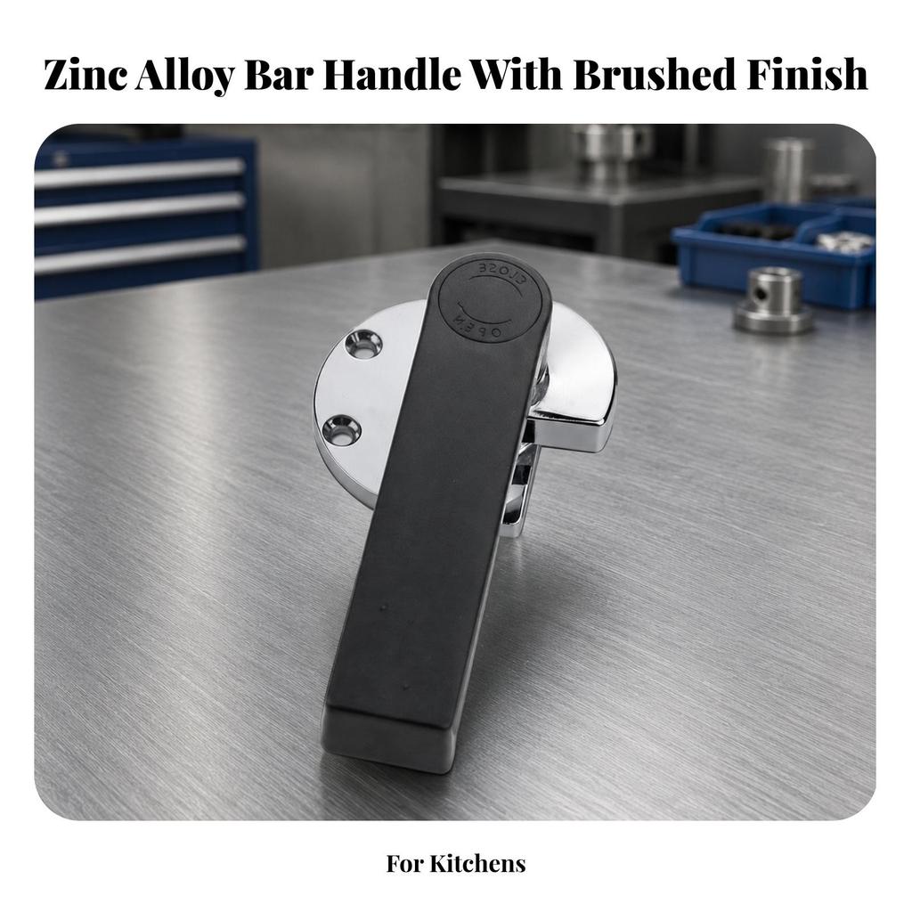 Ручка-защелка из цинкового сплава, утопленная, для паровых котлов, коммерческих кухонь