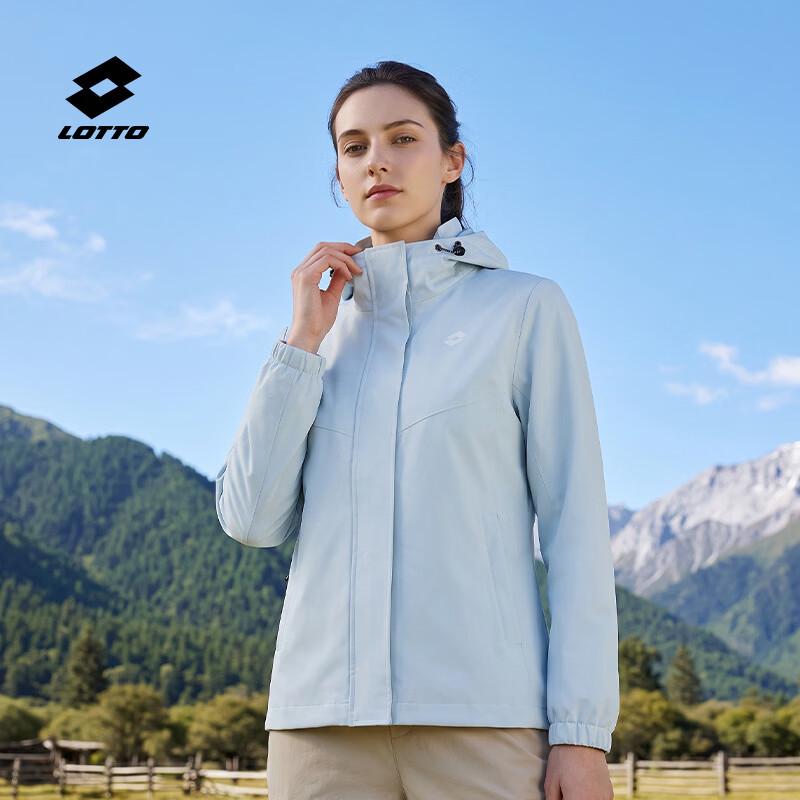Lotto Женская ветрозащитная куртка с капюшоном для активного отдыха