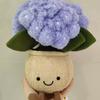 Jc same hydrangea potted plant home decoration ornament simulation gift with jca label desk decoration living room decoration