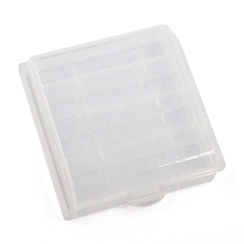 Rechargeable Battery Container Organizer Battery Box Battery Case 4 AA AAA Battery Holder Storage