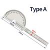 Goniometer Angle Meter Measuring Ruler Metal Angle Finder Protractor Woodworking Tools Angle Ruler