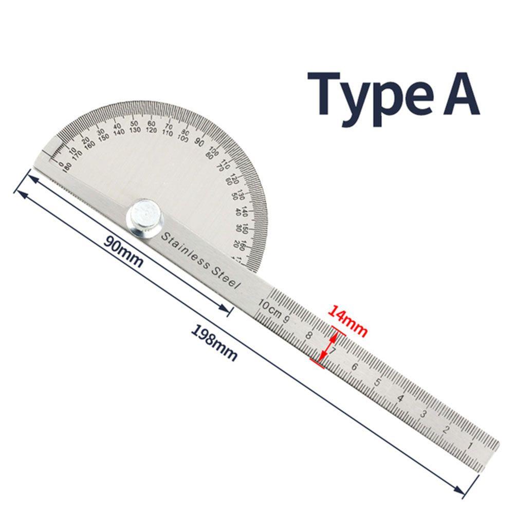 Goniometer Angle Meter Measuring Ruler Metal Angle Finder Protractor Woodworking Tools Angle Ruler